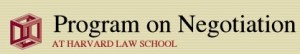 Harvard Law School Program on Negotiation Banner - Aber Law Firm