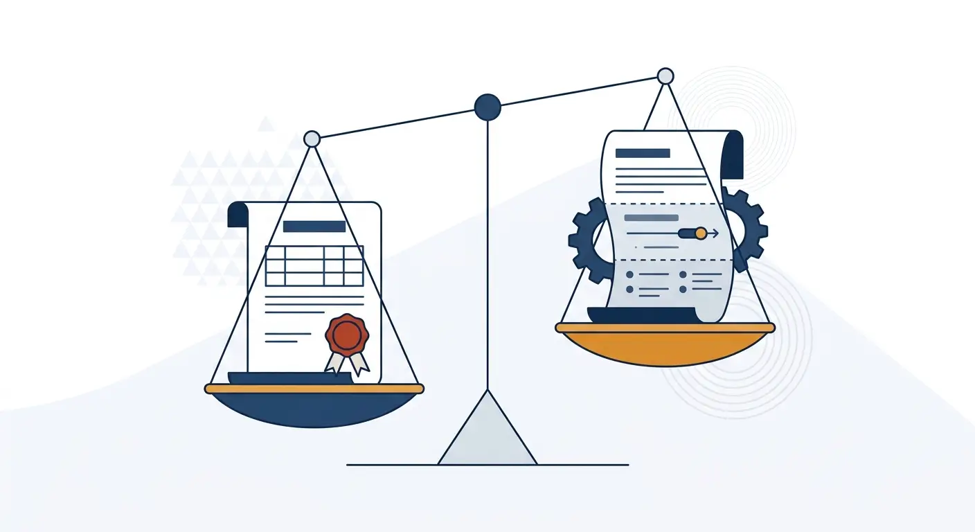 Contract versus policy for a software company, Aber Law Firm