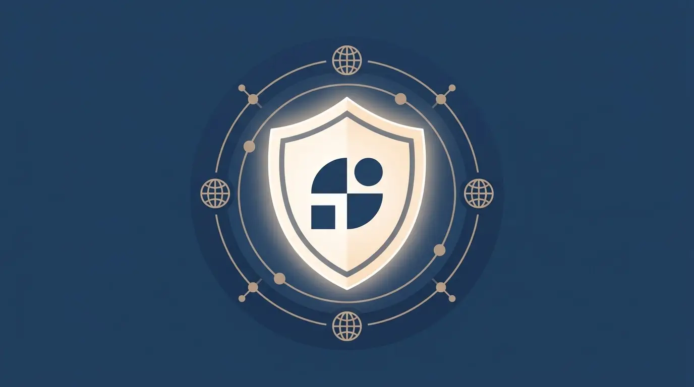 Global domain extensions around a protected software brand and trademark shield. Aber Law Firm, SaaS vendor attorney.