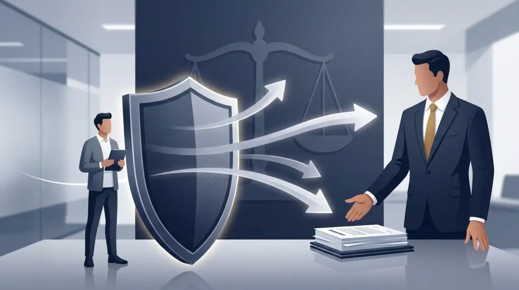 SaaS indemnity versus breach of contract, a shield shifting defense costs between parties, Aber Law Firm