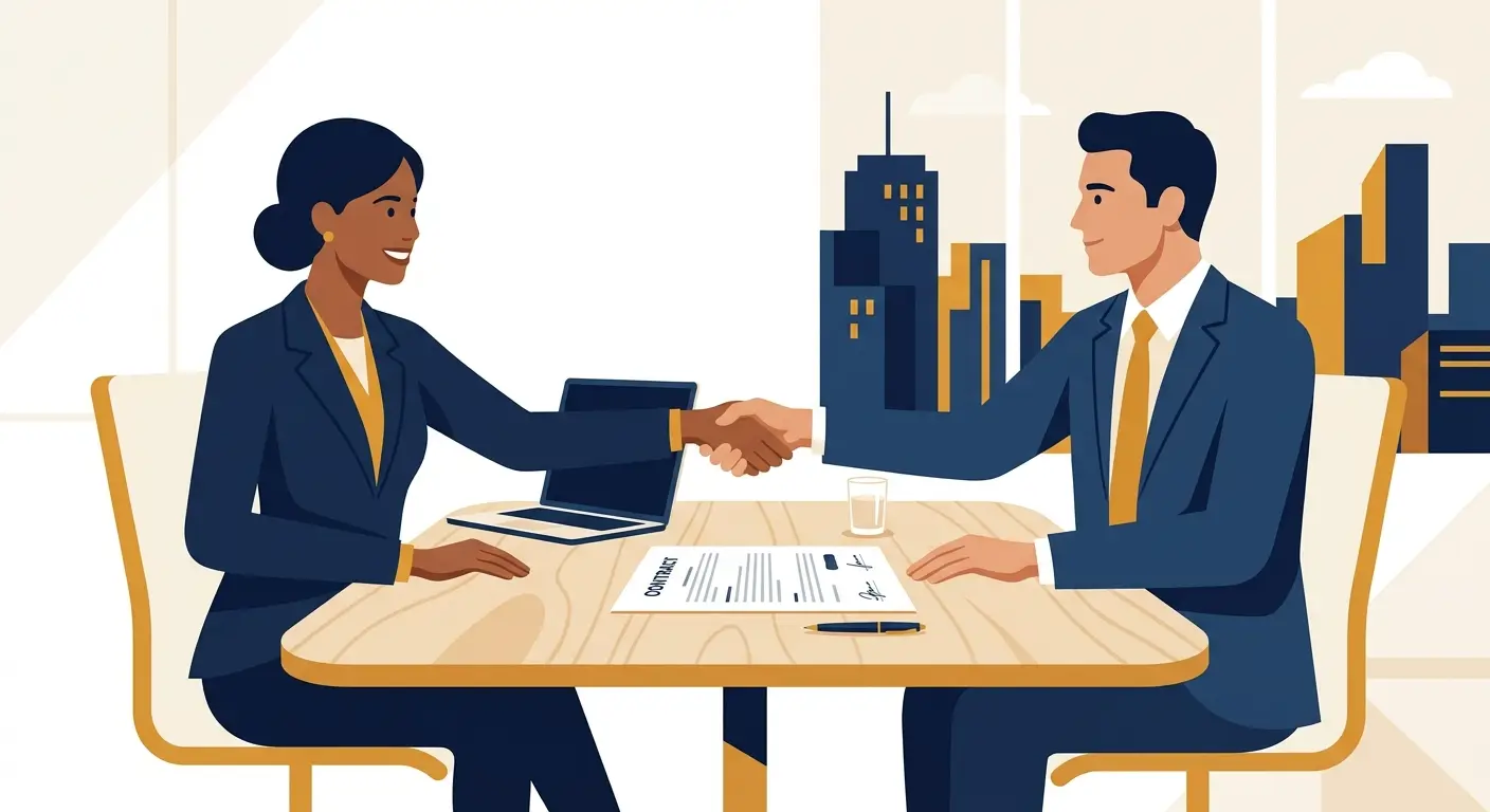 Showing respect in a software negotiation, Aber Law Firm