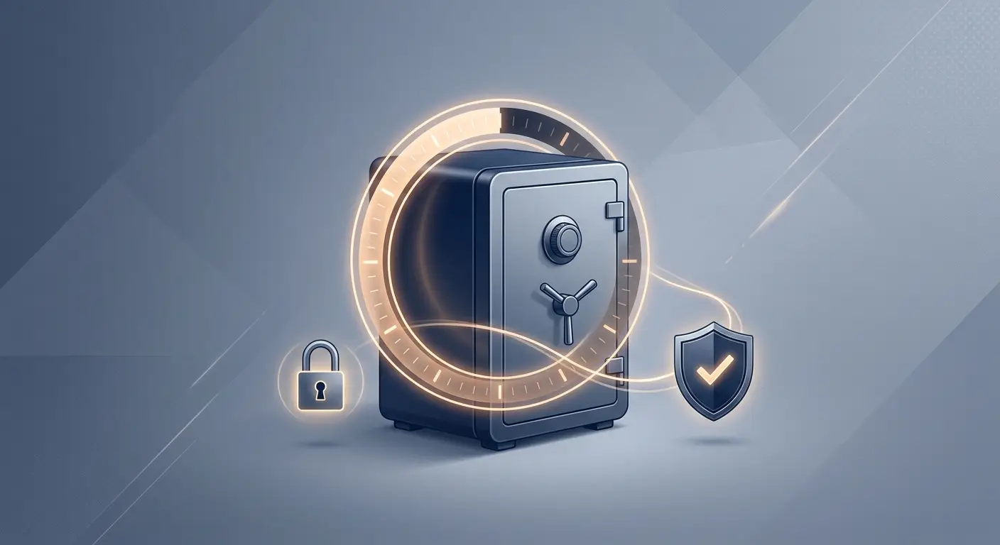 Data retention policy vault with a 30 day auto delete timer, Aber Law Firm